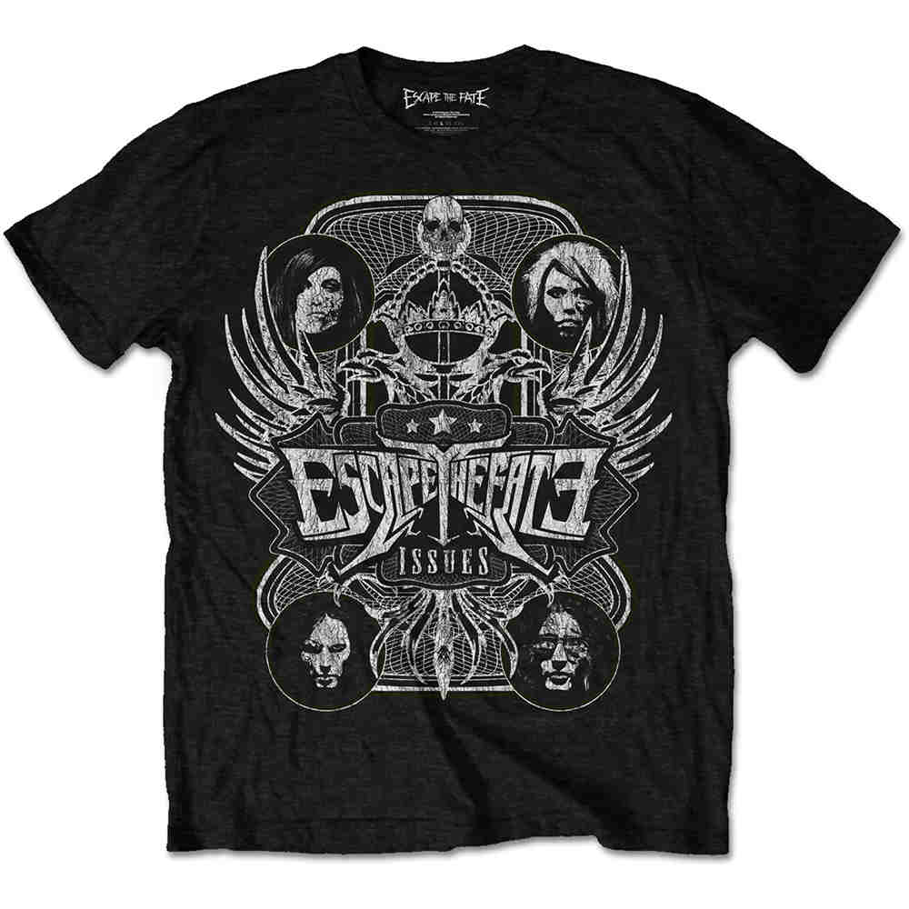 Escape The Fate - Issues Tshirt Homme - Noir